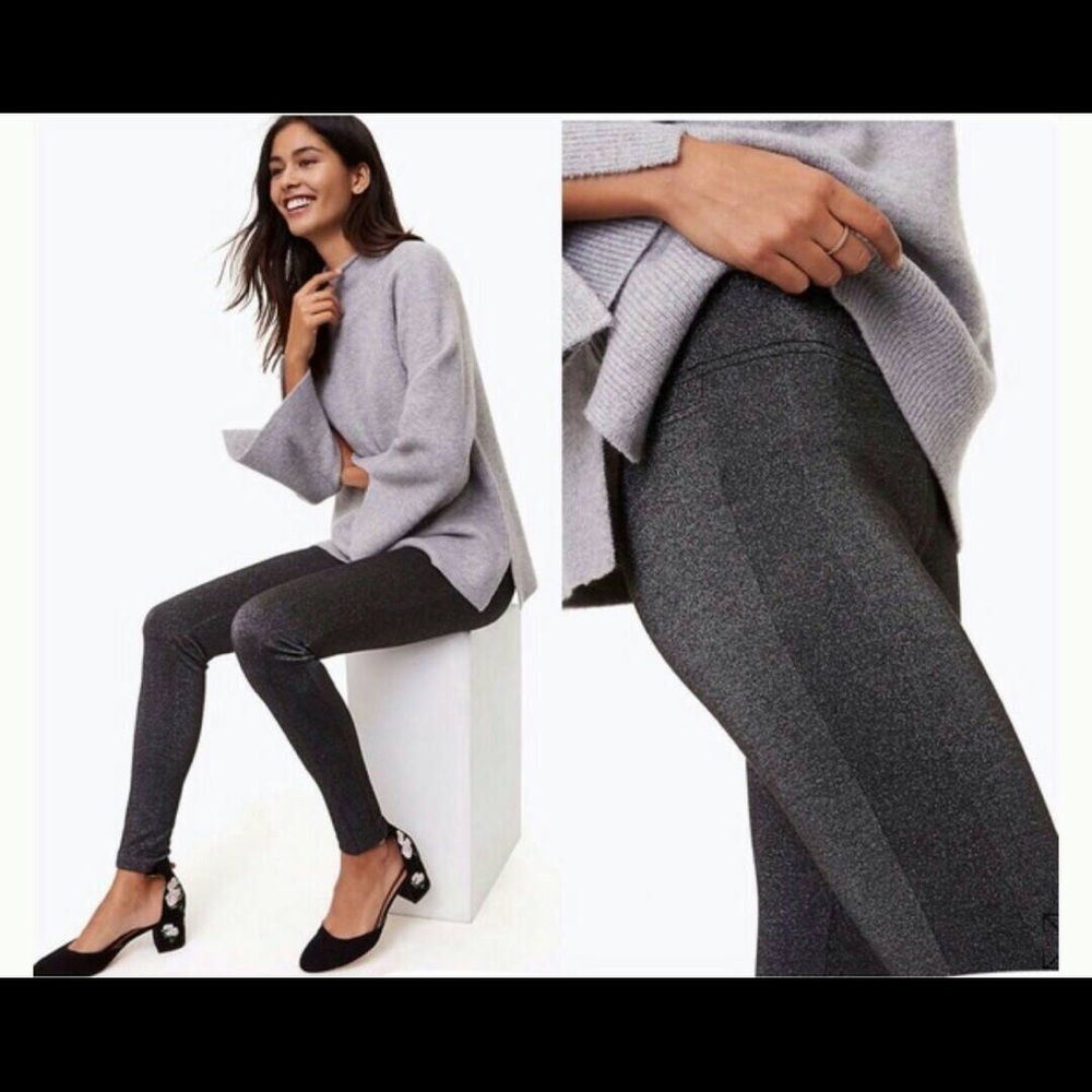 Loft petite brand new legging in shimmer with tag